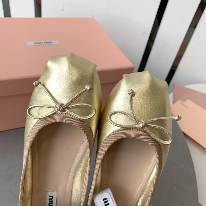 Miu Miu flat shoes